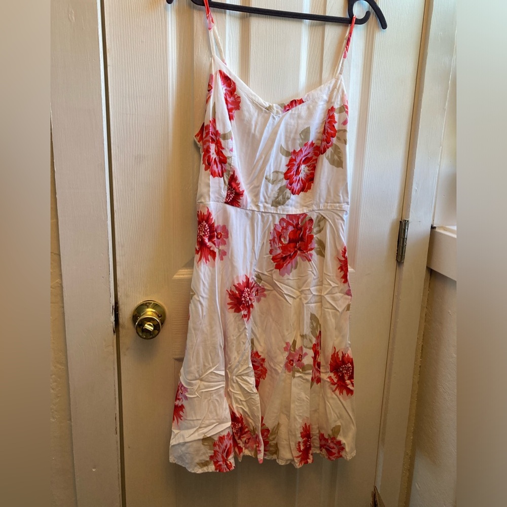 Old Navy Floral Fit and Flare Dress